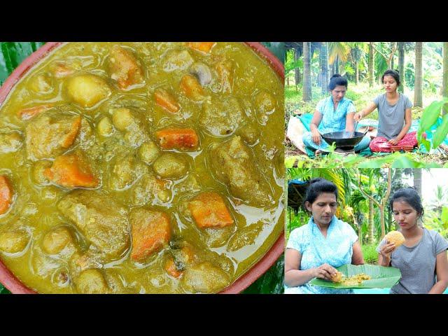 ಪೂರಿ,ಚಪಾತಿಗೆ ಆಗುವಂತಹ ಸುಲಭವಾದ ಕುರ್ಮ | Easy veg kurma for puri,chapati | Halli Mane