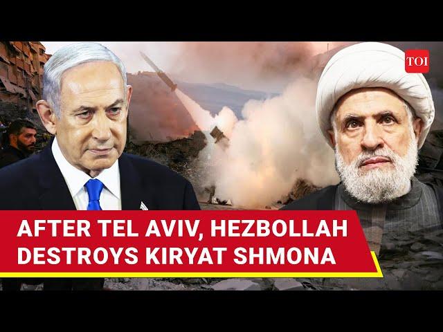 Hezbollah Shocks Israel: After Tel Aviv, Kiryat Shmona 'Burns' In Rocket Attack | Netanyahu Fumes