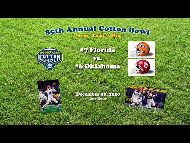 2020 Cotton Bowl (Florida v Oklahoma) One Hour