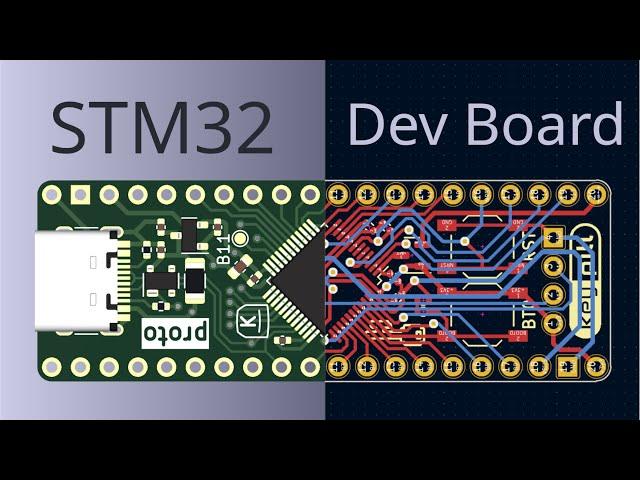 KiCad PCB Design: STM32 Development Board