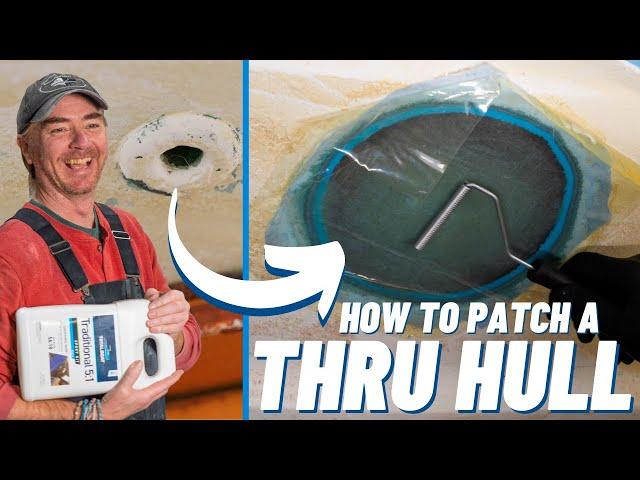 How to Safely Plug a Hole Below the Waterline | Boat Repair with Andy Miller of Boatworks Today