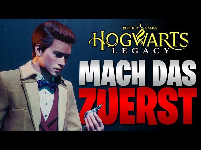 MACH DAS ZUERST in Hogwarts Legacy | 5 Einsteiger Tipps und Tricks