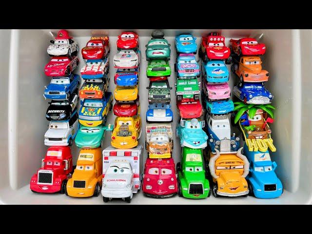 Lot of Disney Pixar Cars Unboxing Review | Lightning Mcqueen Bubble RC Cars | Sliding Cars ASMR