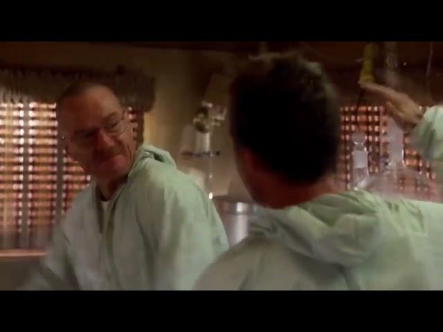 Jesse Pinkman and Walter White Yeahhh come on baby scene - Breaking Bad