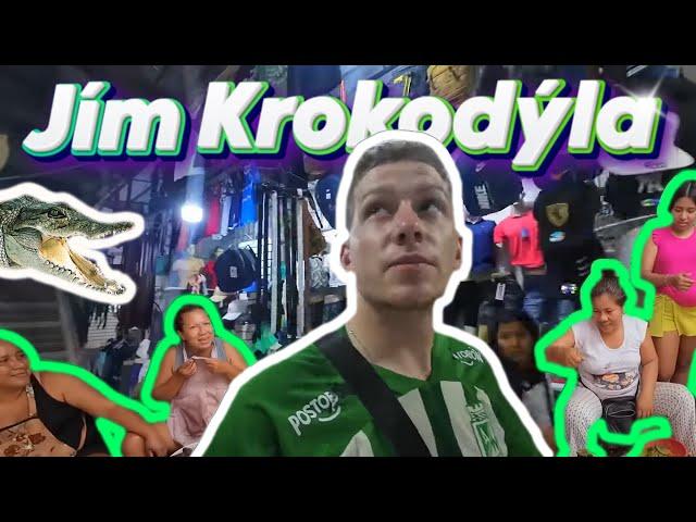 SVÁDĚJÍ Mě Nezbedné Ženy a Jím KROKODÝLA v NELEGÁLNÍM Marketu v AMAZONII !  Gastro VLOG! + ZOO