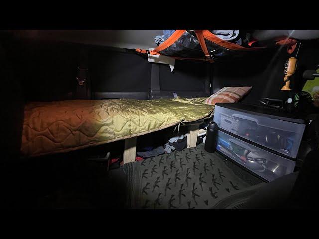 2001 Jeep Cherokee Camper FULL TOUR - Living In a Jeep XJ