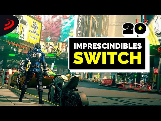 Los 20 MEJORES JUEGOS de Nintendo SWITCH