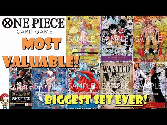 Most Valuable Set EVER! BY FAR! Top 10 Cards from Op-09! (One Piece TCG News)