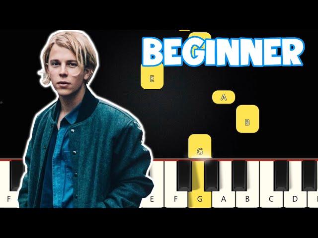 Tom Odell - Another Love | Beginner Piano Tutorial | Easy Piano