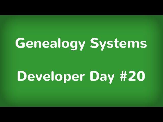 Developer Day #20 - OPD Data and Editing Large Shapes