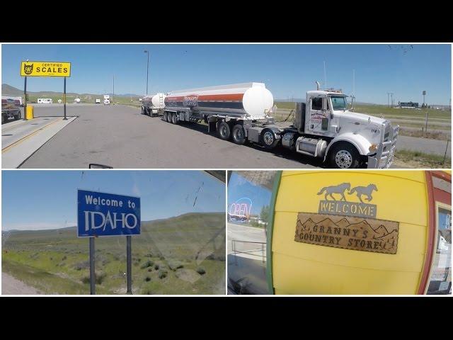 Descarregando em Montana e Idaho - Vlog18rodas - EP93/2016