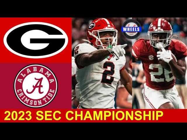 #8 Alabama vs #1 Georgia | INCREDIBLE SEC CHAMPIONSHIP GAME | 2023 College Football Highlights