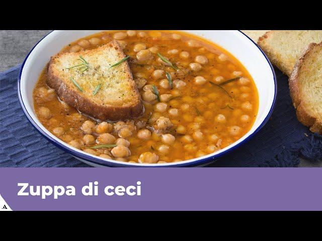 CHICKPEA SOUP: easy vegetarian recipe