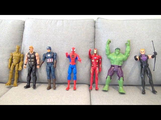 Troy Pretend Play HIDE AND SEEK with Superhero Toys | Kids Transforms into Superheroes