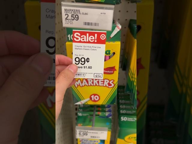 Cheap school supplies at Target#target #targetfinds #targethaul