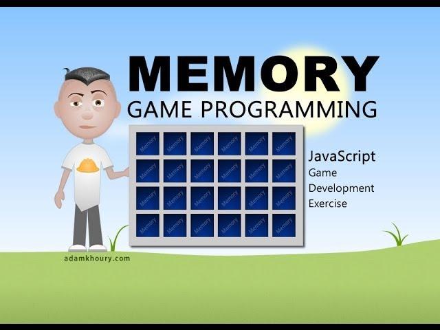 Memory Game Programming JavaScript Tutorial