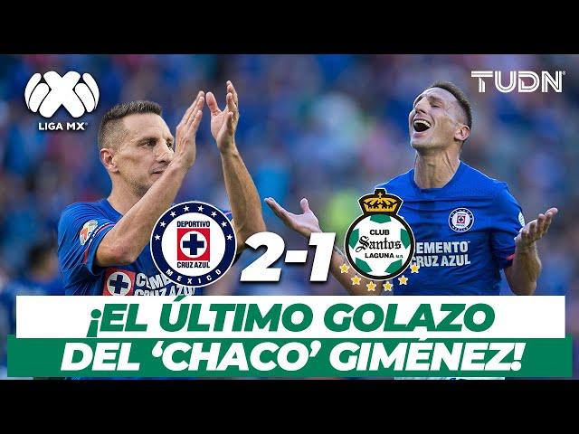 ¡El último golazo del 'Chaco' Giménez con Cruz Azul! | Cruz Azul 2-1 Santos | AP-2017 | TUDN