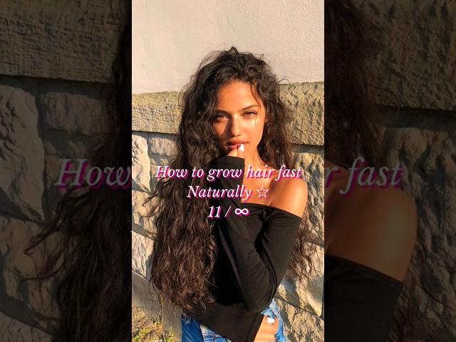 How to grow hair fast Naturally #haircare #hairgrowthtips #hairgrowth #howtogrowhairfast #hairfall