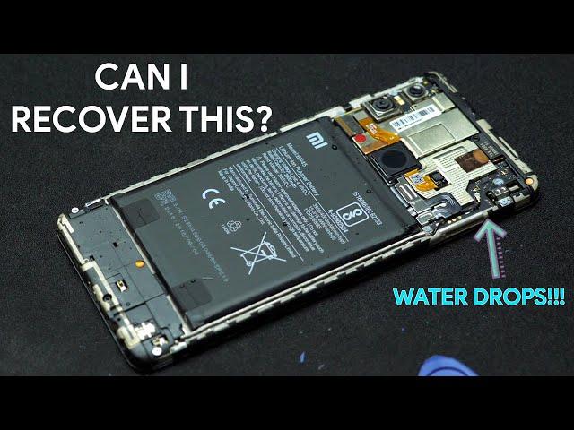 Trying to RECOVER A DEAD Smartphone due to water damage!