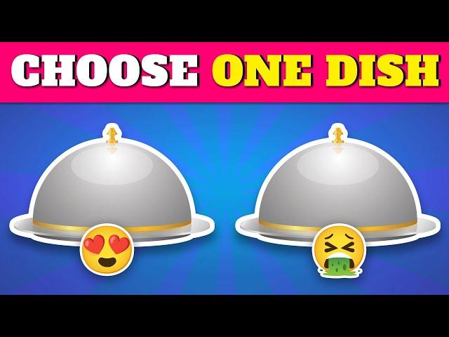 Pick a Dish...! Good Vs Bad Food Edition  | Quiz Rainbow