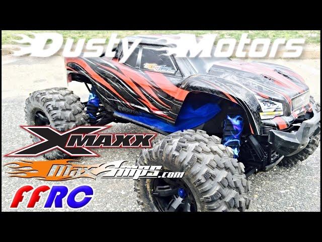 Traxxas X-MAXX DUSTY MOTORS / MAXAMPS