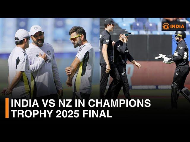 India Vs NZ in Champions Trophy 2025 final | Latest updates | DD India Live