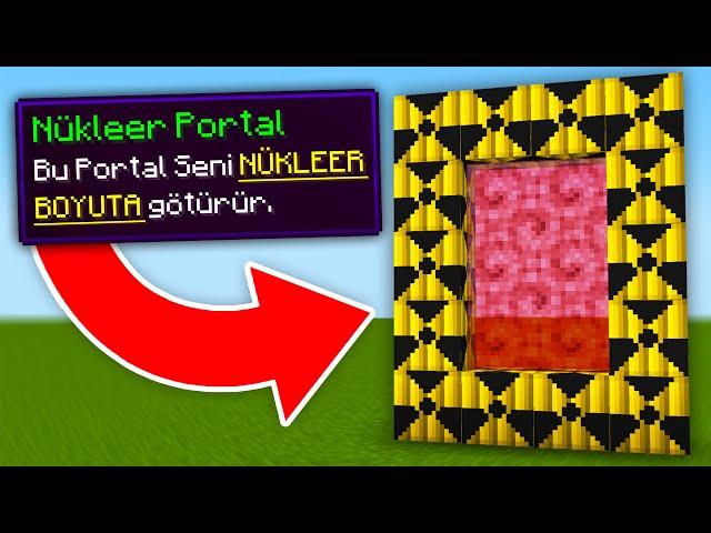 Minecraft ama ÖZEL PORTALLAR VAR ️