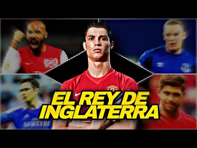 JUGADAS de CRISTIANO RONALDO vs LEYENDAS de la PREMIER LEAGUE