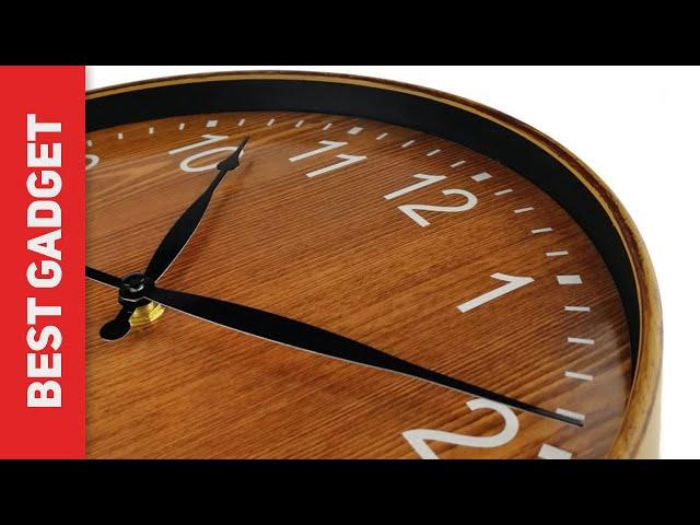 Best Silent Wall Clocks 2021 - Foxtop Retro Review