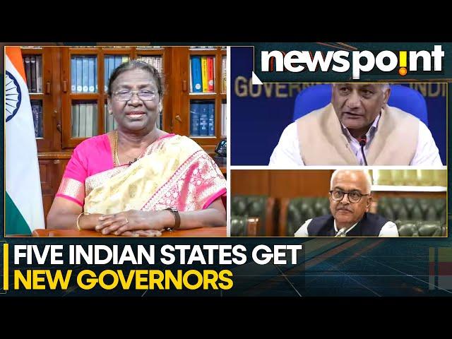 Indian President Announces New Governors For 5 States | World News | WION Newspoint