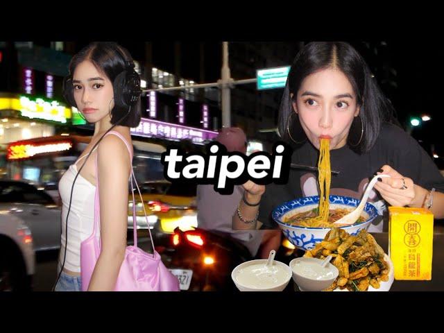 hey taipei! | insane beef noodles, night markets, vintage records, a lot of shopping, fresh omakase!