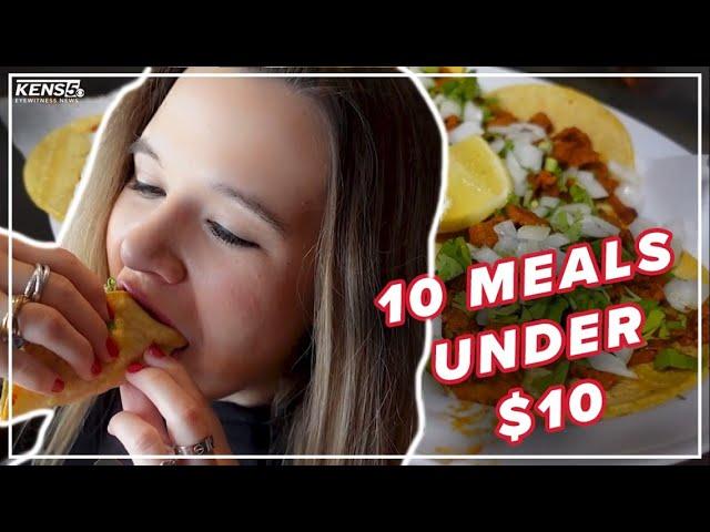 Here are 10 meals you can eat in the San Antonio area for $10