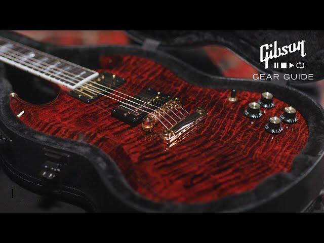 Gibson SG Supreme - Wine Red Demo - Bluesy Drive Tones