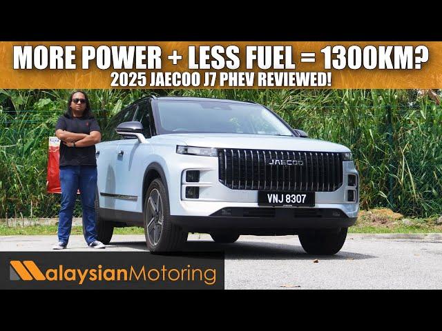 2025 Jaecoo J7 PHEV Reviewed – 1300km Range, RM159k! | #Review