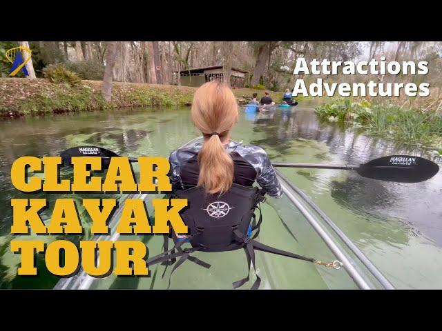 Attractions Adventures: Clear Kayaking Tour on Rock Springs in Florida