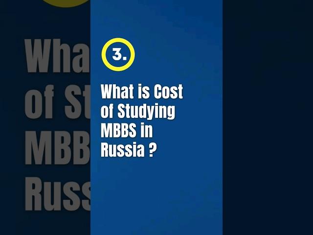 FAQs3: Cost of Studying MBBS in Russia | Complete Guide | #mbbsinrussia