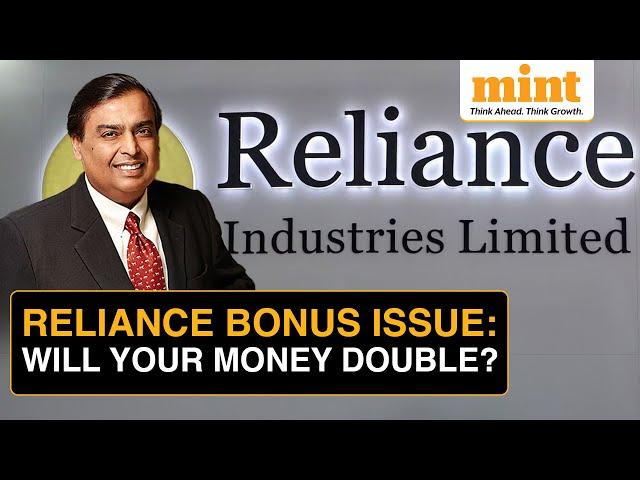 Reliance Industries' 1:1 Bonus Issue: Here’s What It Means For RIL Investors | Watch