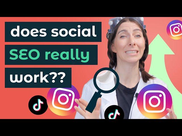 EXPERIMENT! Does social SEO really work??