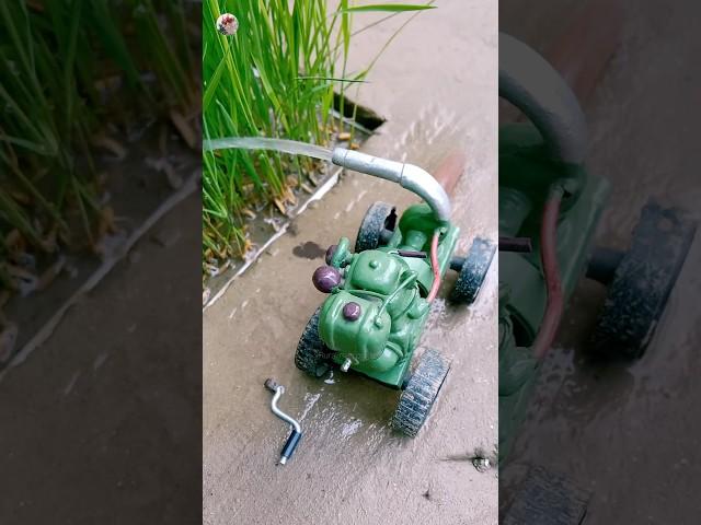 diesel engine water pump project on mini farming