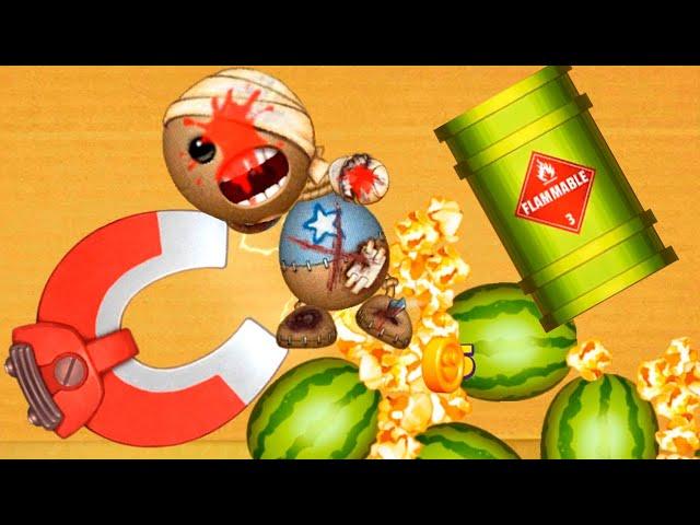 POWER MAGNET vs WATERMELON vs FUEL TANK | Kick The Buddy | Bananos Gameplay