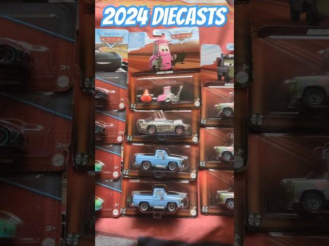 New 2024 Disney Pixar Cars Diecasts #shorts #2024 #lightningmcqueen