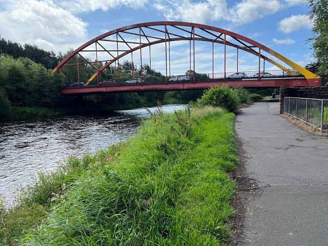 River Leven in Alexandria, Scotland