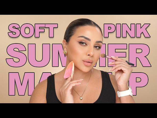 Soft Pink Summer Makeup Tutorial | Nina Ubhi