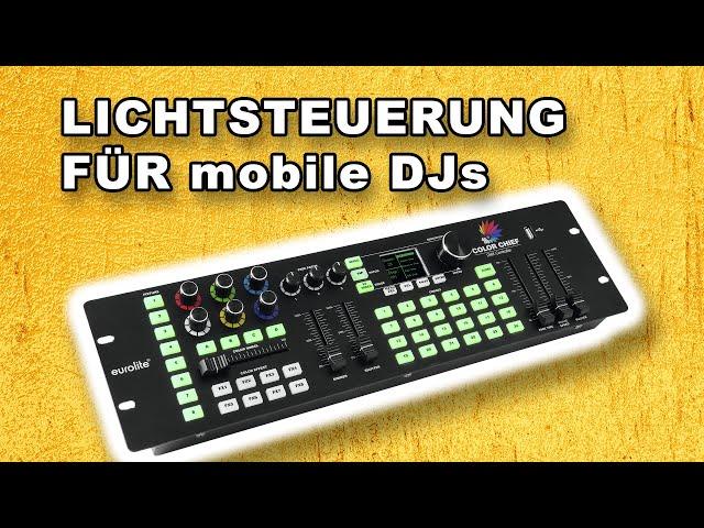 Lichtsteuerung für mobile DJs mit dem Color Chief