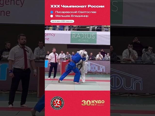 Чемпионат России по кудо - Писаревский Святослав vs Мальцев Владимир