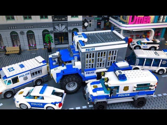 Police ATV  Gang Arrest  LEGO Police Cartoons