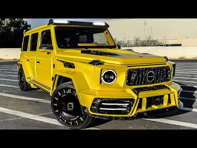 MOST BRUTAL G CLASS!  +SOUND! 1 of 7 G Wagon Wide Body by Mansory! 2026 Mercedes AMG G63