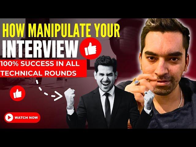 How to manipulate your interview? | #fresher | #salesforce