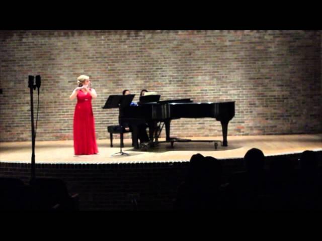 Victoria "Tori" Lupinek Senior Recital--  Widor Suite for Flute and Piano mvt. I Moderato