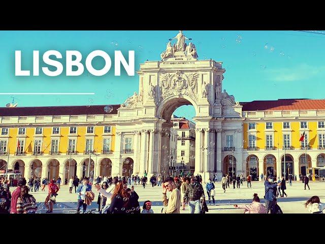 Lisbon Portugal Walking Tour From Cais do Sodre to Commerce Square -Terreiro do Paço